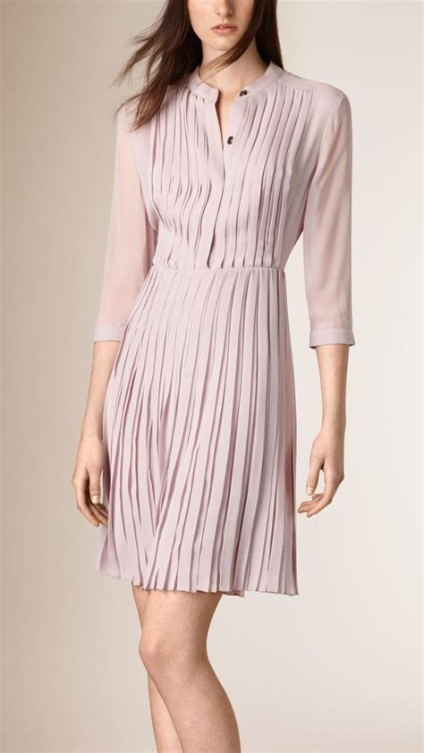 burberry women's dresses|burberry pleated neck franny dress.